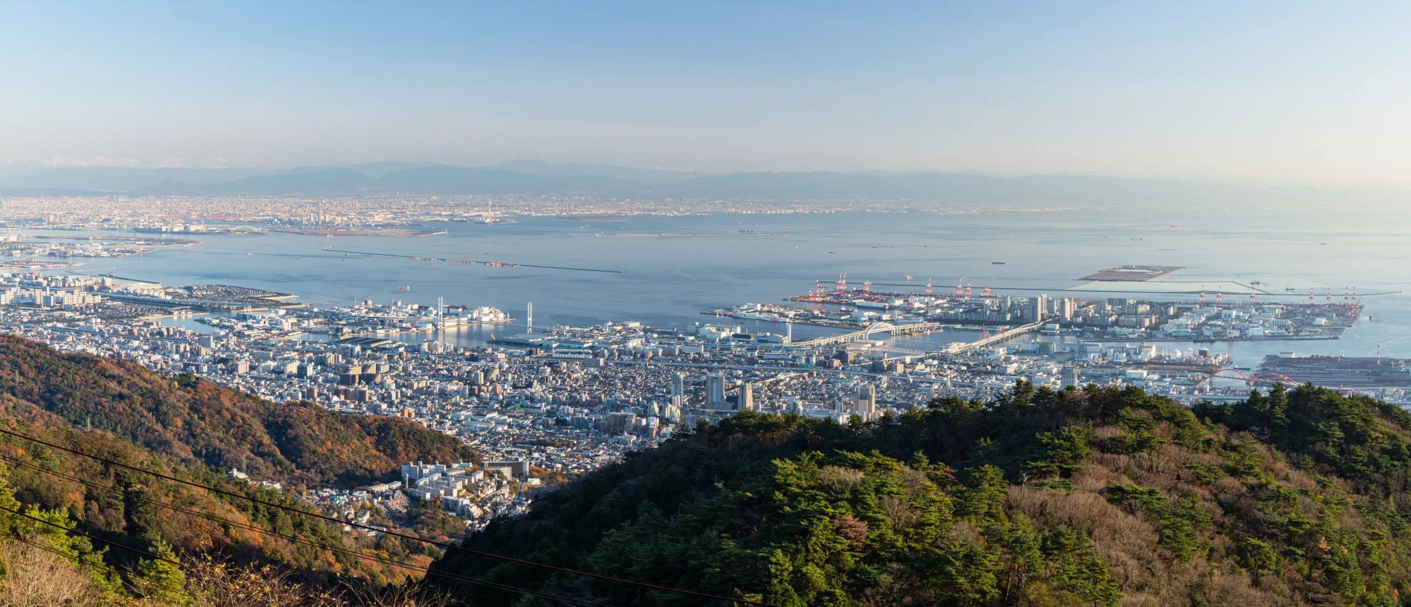 尼崎市の町並み